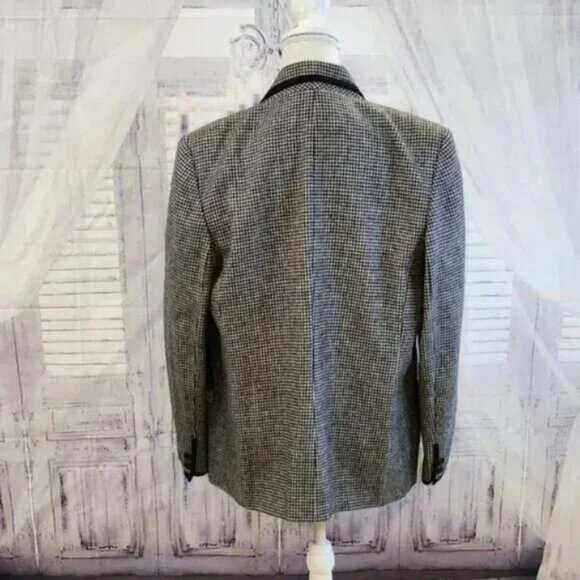 Giorgio Saint'Angelo Wool Houndstooth Blazer - Picture 3 of 4